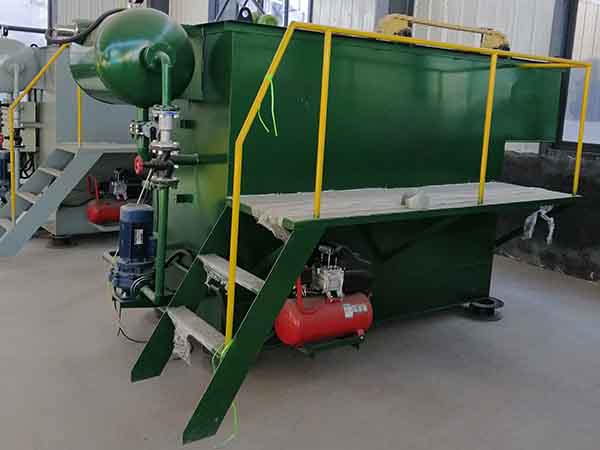 氣浮機受化學藥劑的影響